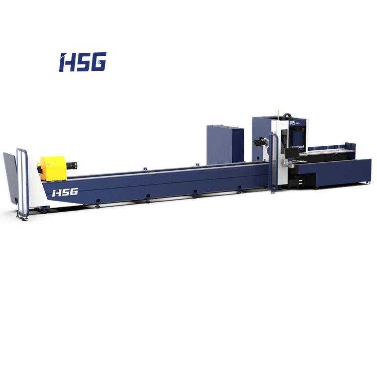 Tube Cutter Machine 3kW 6kW Fiber Laser Cutting Machine with Standard Container Transport