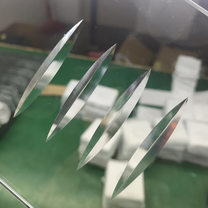 Sheet Float Glass Factory Custom Rectangular Glass for Decoration Kitchen Decoration Flat Solid CN;GUA 4 Grooves 150mm*110mm*5mm