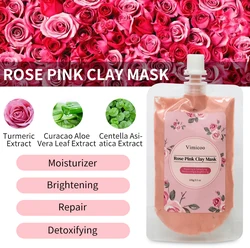 50pcs Custom LOGO Face Beauty Skin Care Product Private Label Facial Anti Acne Natural Organic Pink Kaolin Clay Avocado Mud Mask