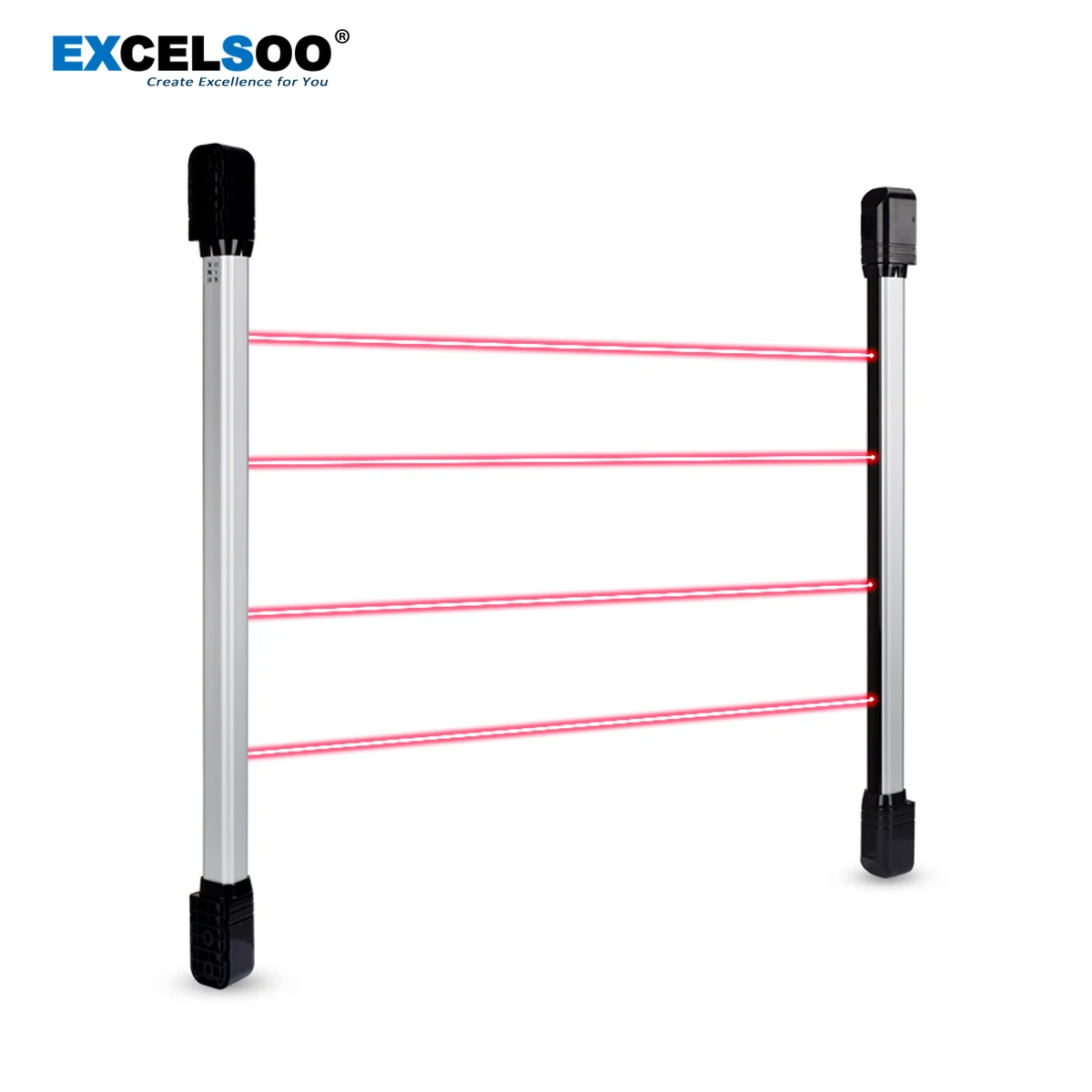 EX-ABI Series Digital Active Infrared Barriers Light Curtain for Automatic Gate