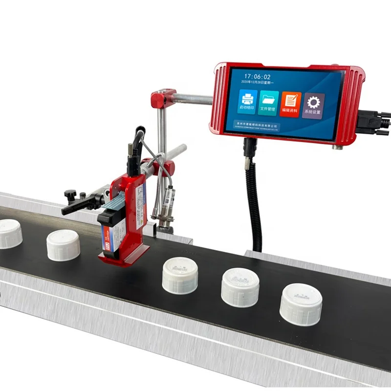 Online Mini Printing Machine Automatic Poly Bag Printer High Quality PP bag Simple Inkjet printer for Plastic