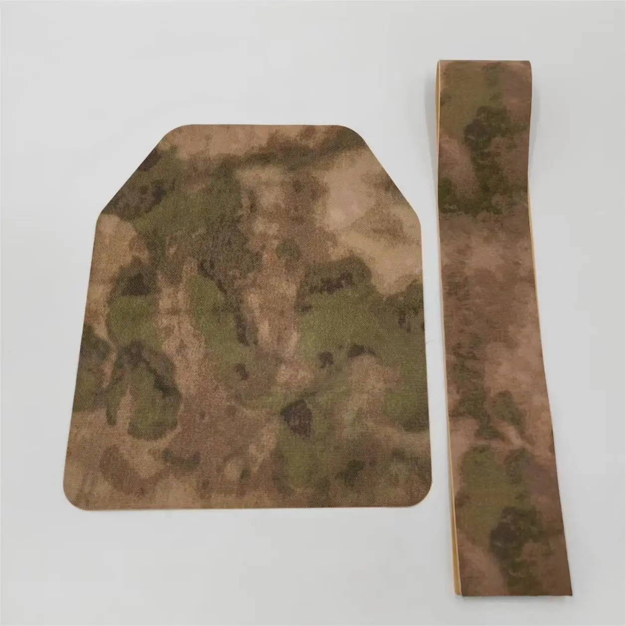 oxford fabric with adhesive attached for Outdoor Tactical Vest Insert Plate