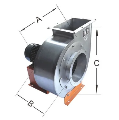 Yuton 11-62 series stainless steel Kitchen Hotel Factory Film Environment Control System Centrifugal Fan circulation blower