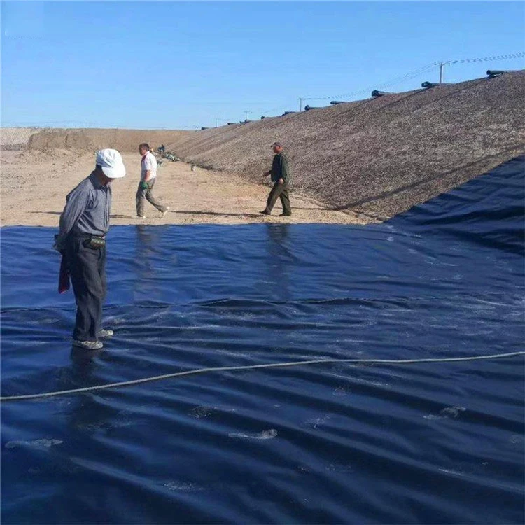 Черный HDPE Лайнер 1 5 мм для окисления пруда проекта