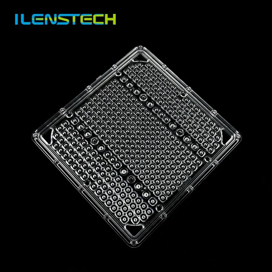 led grow light secondary optics lens wide beam angle waterproof lens module