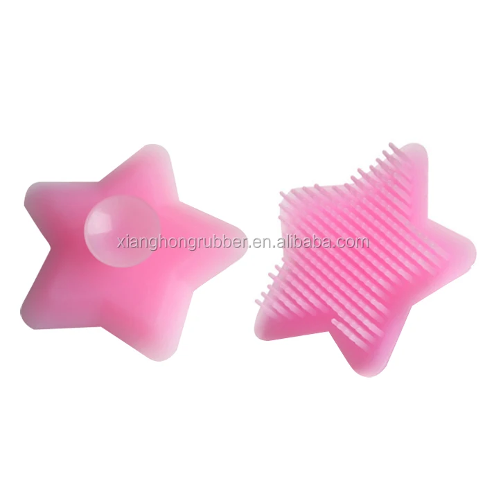 Silicone Shower Body Scrubber Foot Callus Remover Facial Exfoliating Mitt Face Brush Cleaner Body Massage Sports Man Scrub