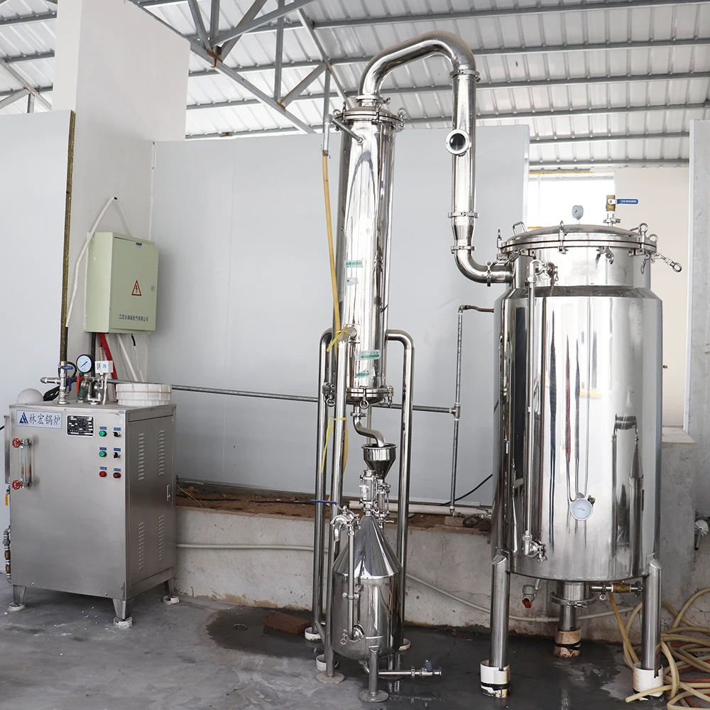 rosemary oil extract herb juice extractor machine distiller for essential oils