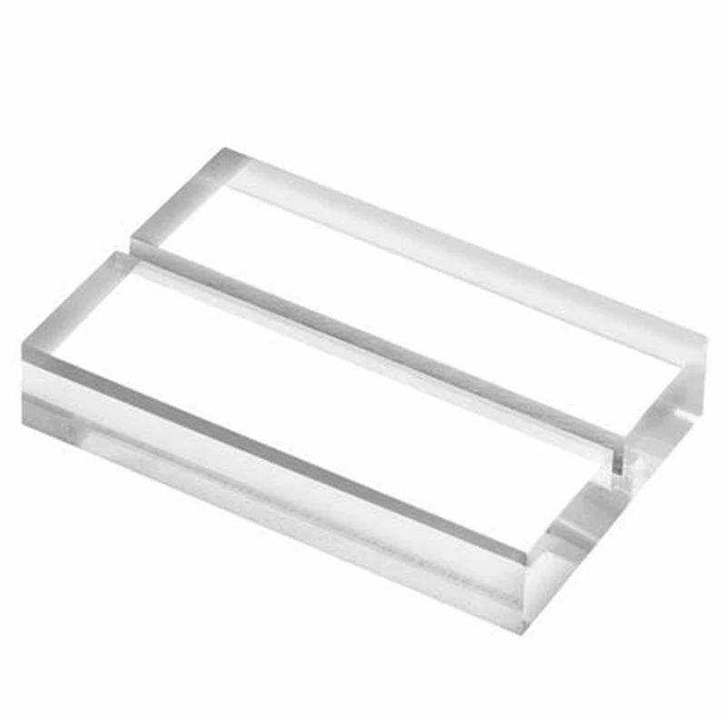 Cheap Thickness 3 Inches Clear Acrylic Sign Holder Stand  Acrylic Stands