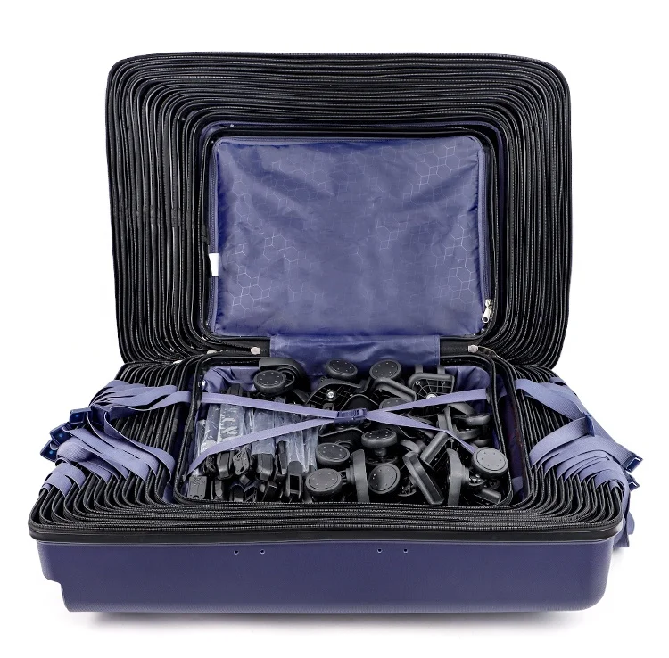 18-29 дюймов PP багажный набор из 15 шт. внутри друг друга