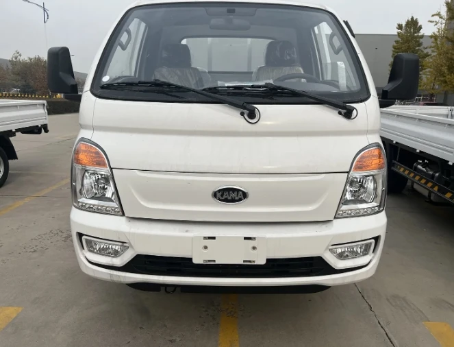 2024 Popular Kama Mini Electric Pickup Trucks 1/2 Ton Ride-On Cars Truck 57kwh Ev Small Flatbed Right Hand Drive Transport Truck
