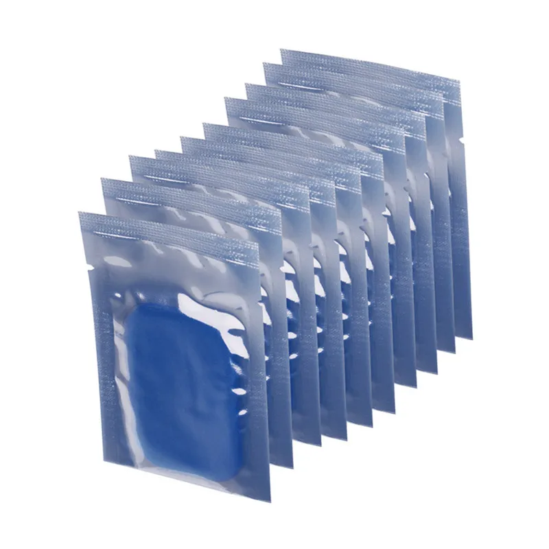 
Replacement Rectangle Shape Sticky Gel Pads Abs Trainer EMS Training Original Body Fit Pad Accessories Electrode Gel Pads 