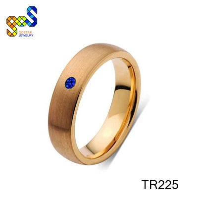 Ювелирные изделия от фабрики Gostar оптовая продажа модное Черное золото вольфрамовое титановое стальное кольцо для мужчин 8