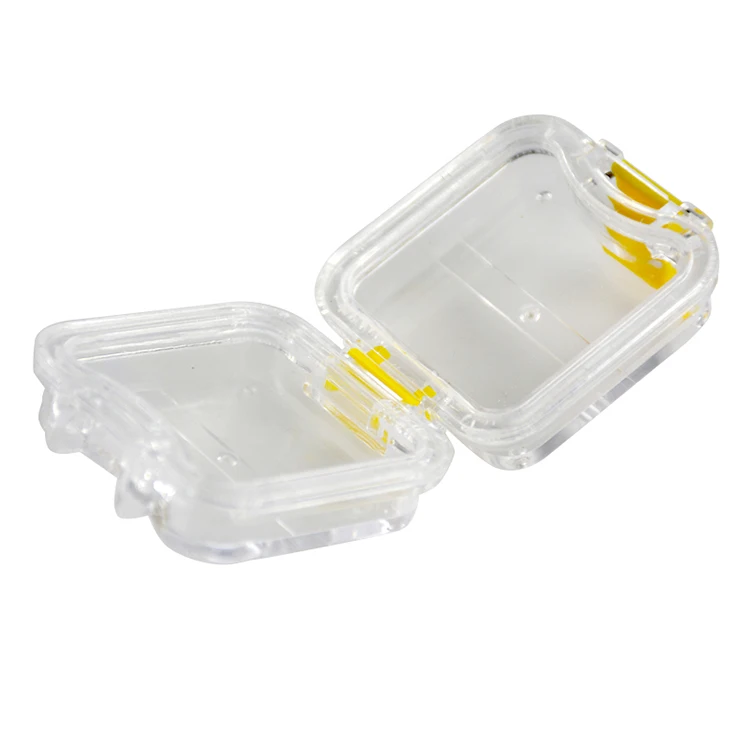 factory sale  Dental Tooth Box with Film Clear Plastic Denture Storage Membrane Box