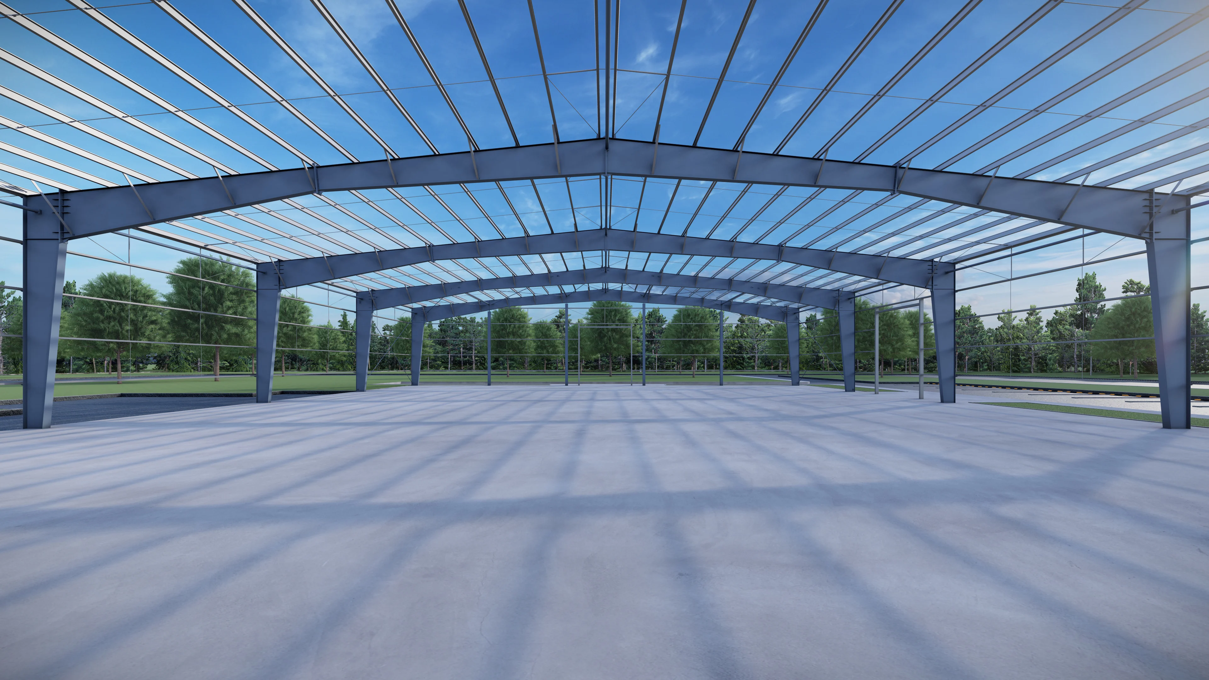 Prefabricated Steel Structure Poultry Farm Building Shed Chicken House Design prefabricated metal frame building