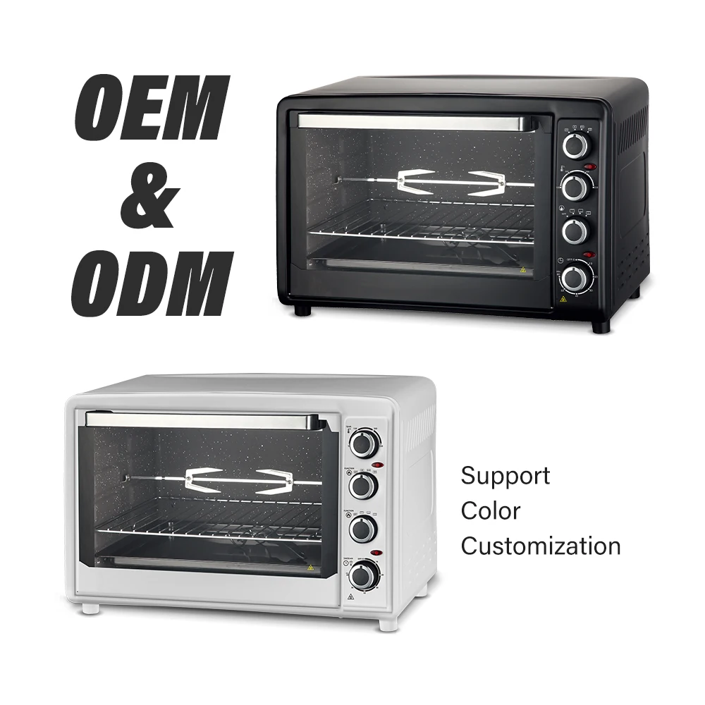 60L Lar 220V Countertop Smart Electric Toaster Oven for Home Kitchen Sale of Household Ovens and Pizza Ovens