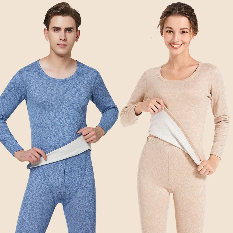 mulberry silk  wool blending winter Warm Tops under shirts for Women Heat Tech long sleeve clothing thermal underwear