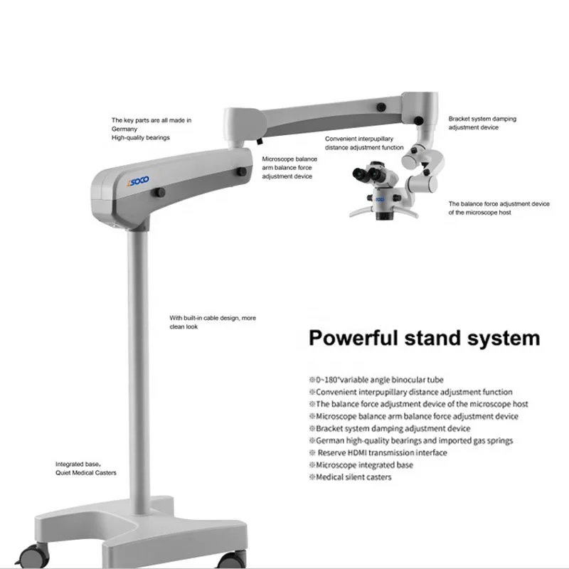 Dental Surgical microscope portable SOCO SCM660 /dental operation microscope root canal treatment