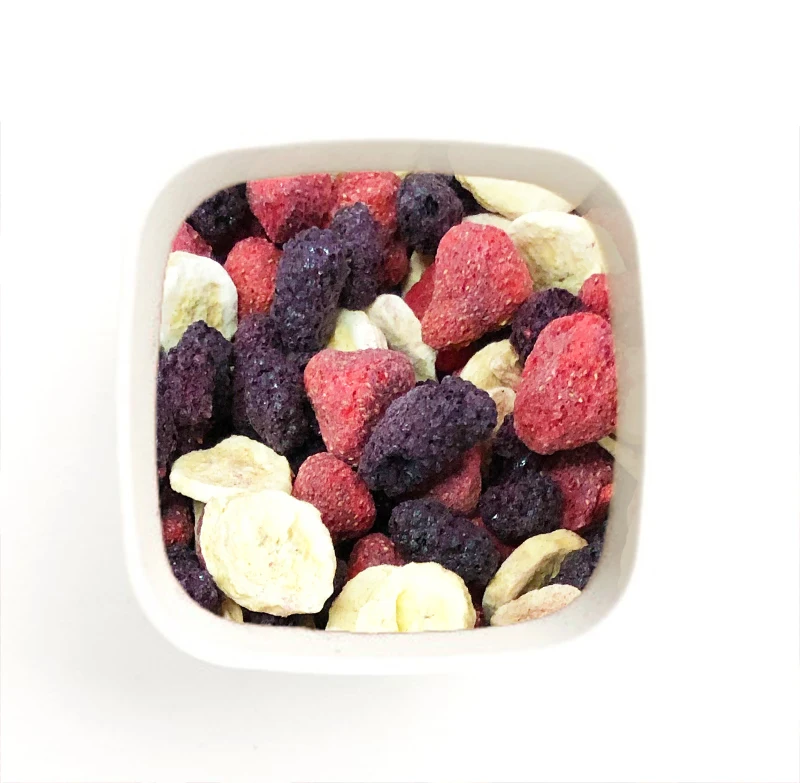 FD STRAWBERRY with sugar Freeze Mulberry Banana Strawberry FD mixed fruits