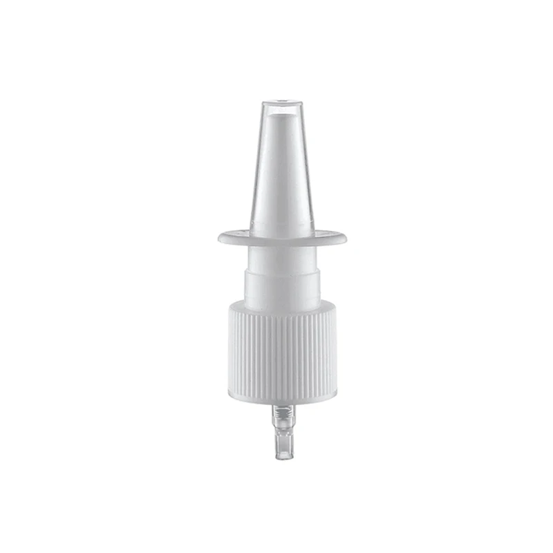 
18/410 PET PETG PE Custom Plastic Nasal Moisturizing Sprays Pump For Pharmaceuticals Mist Sprayer With Colorful Cap 