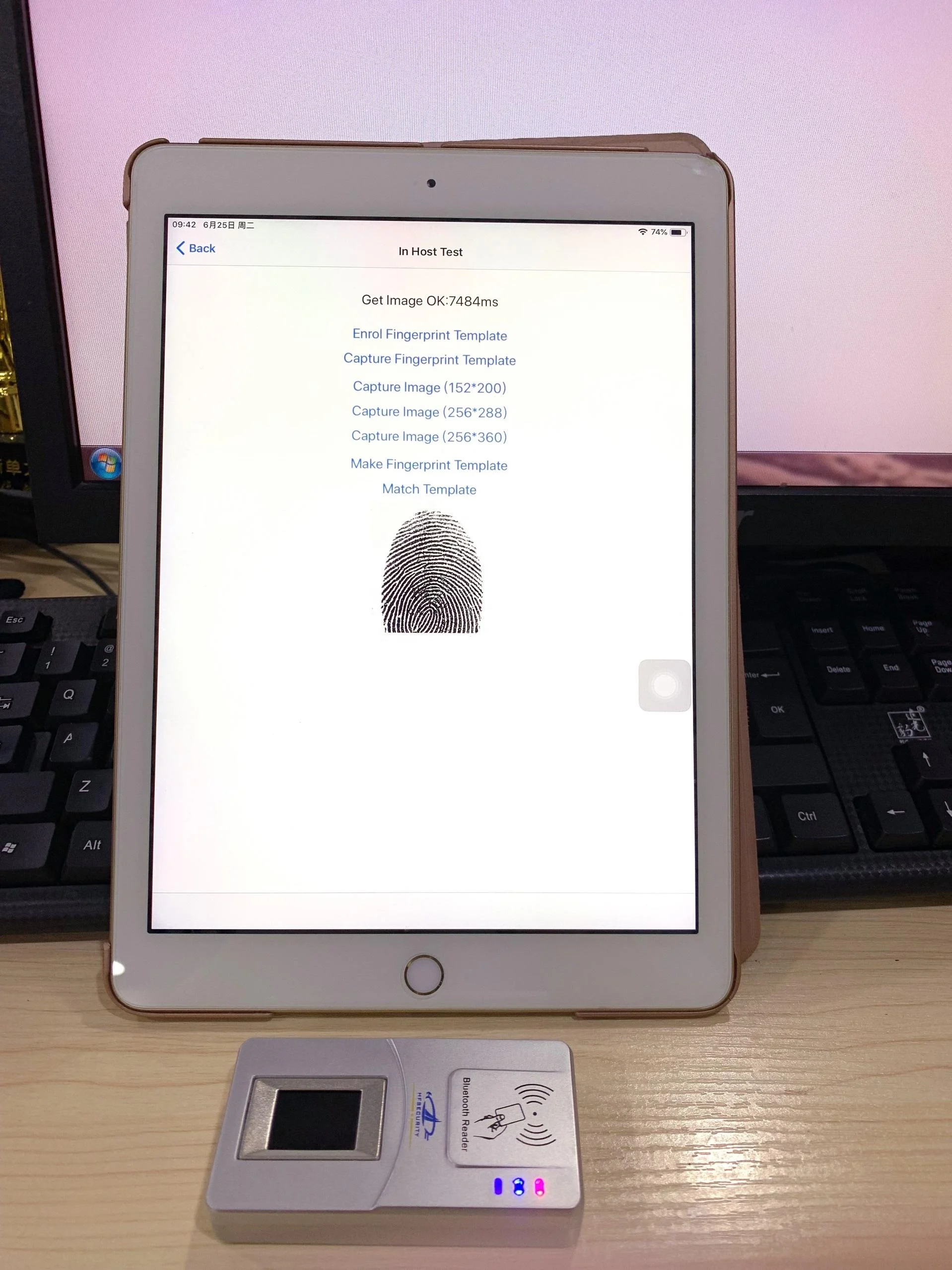 Huifan Tech HFsecurity China Factory Fingerprint Sensor Micro USB biometric Fingerprint Scanner Price(HF7000)