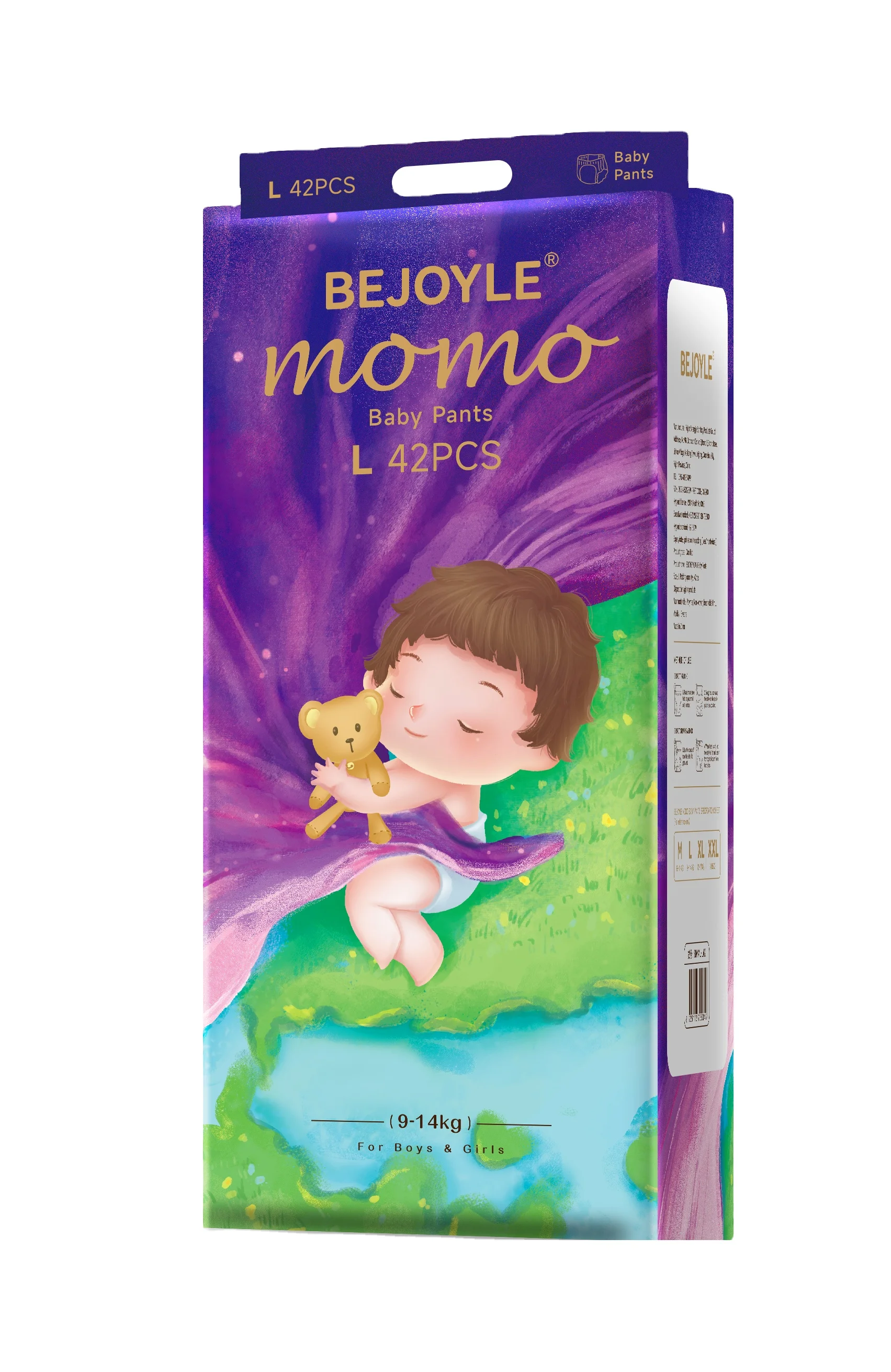 BEJOYLE MOMO  Panty Style Baby Diaper,Baby Training Pants,Baby Diapers yubest bejoyle Manufacturer