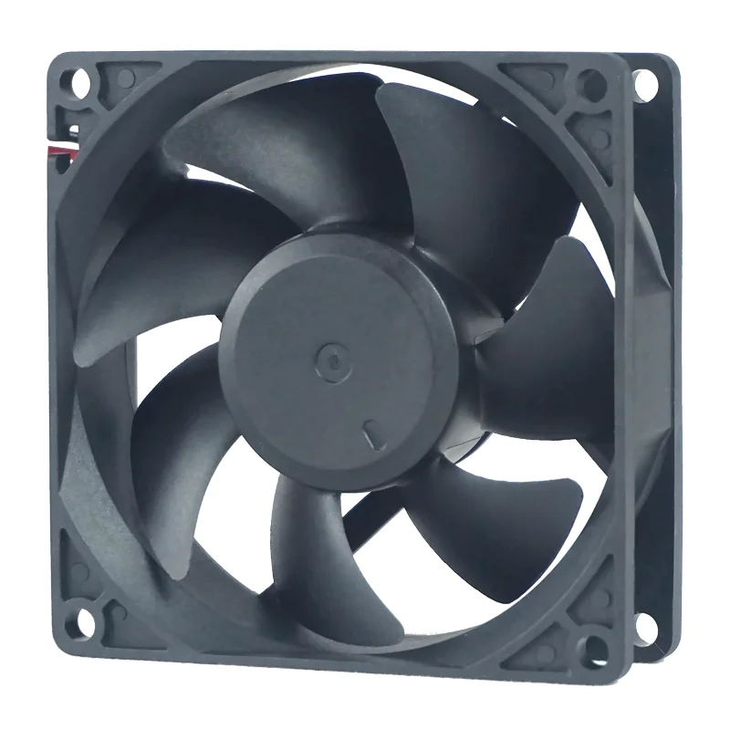 GX8025 12V/24VDC 0.3A 4500RPM 80x80x25mm 3 Inch fan Small axial flow cooling fan brushless motor High speed and high quality