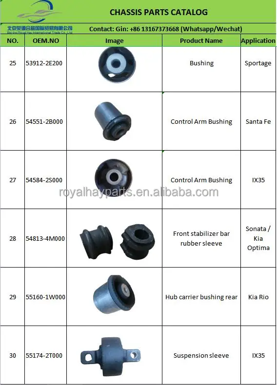 Genuine parts 48820-28050 STABILIZER LINK for Hyundai kia