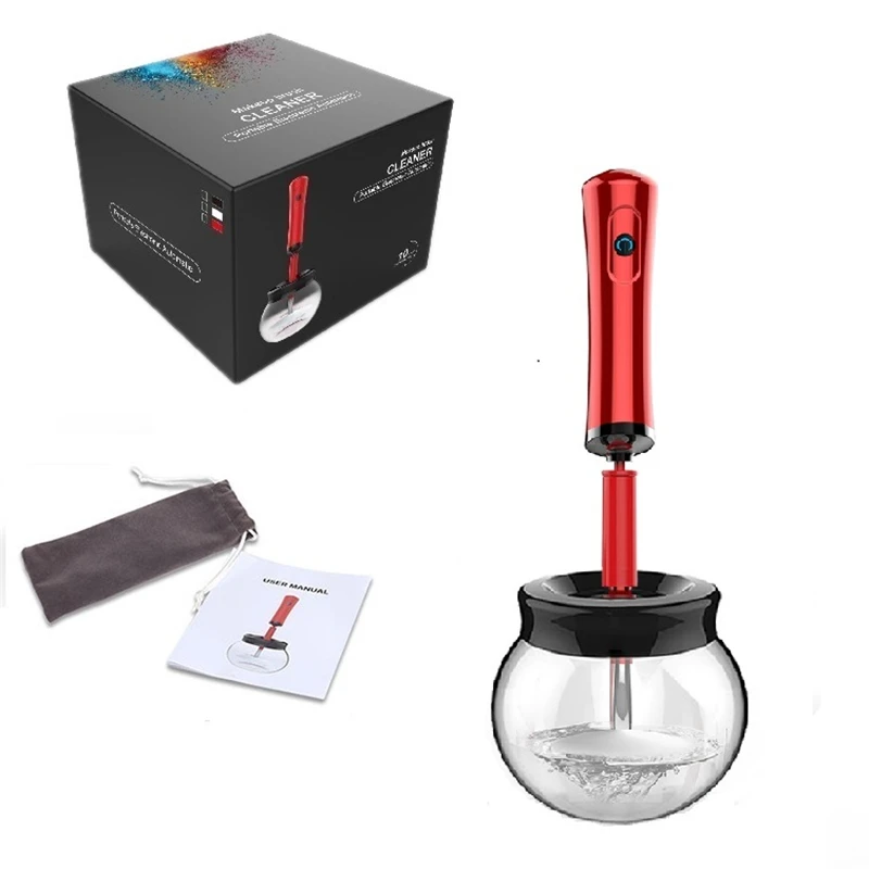 
OEM factory private label Makeup brushes cleaner and dryer battery operated beauty cosmetics Electric makeup brushes cleaner 