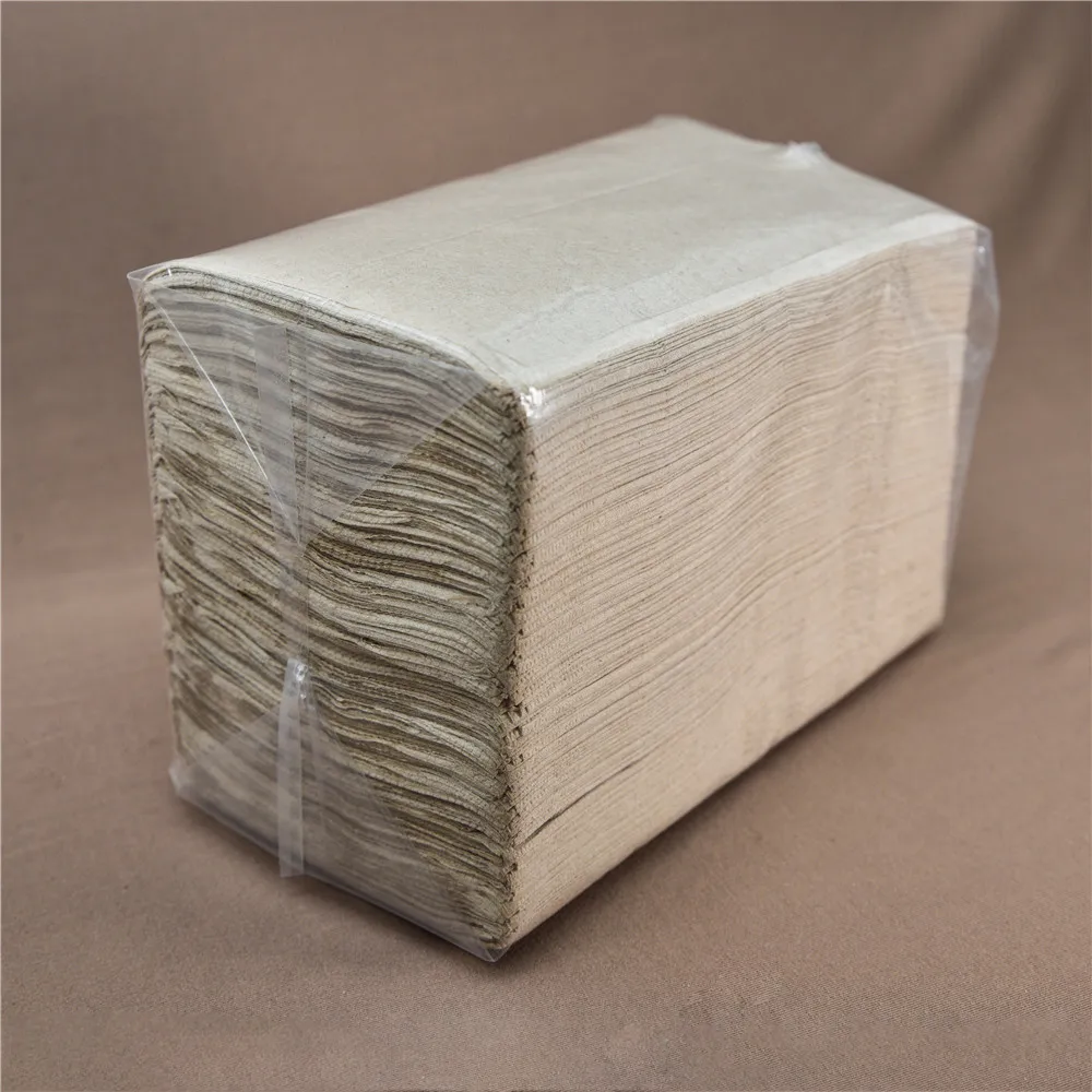 Коричневые бумажные обеденные салфетки 2Ply 40*40 для ресторана