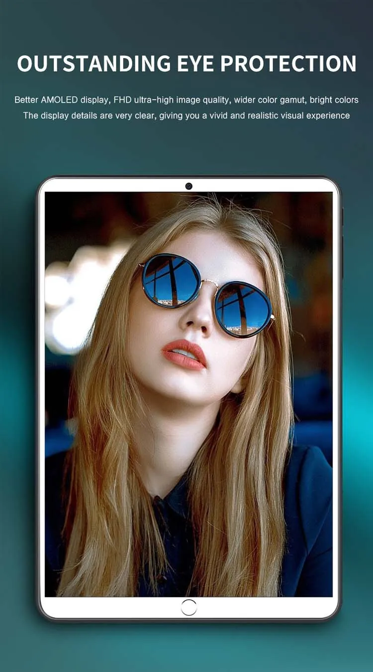 10.1 inch Tablet Android  SIM Card Quad Core Student Android Suitable for Children Educational Tablet PC