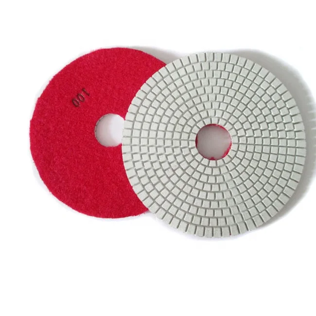 Granite Marble Quartz Terrazzo Ceramic Tile Concrete Wet Polishing Resin Flexible Stone Polishing Pad