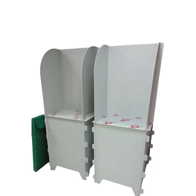 Coroplast ballot box corrugated plastic sheet voting booth easy install