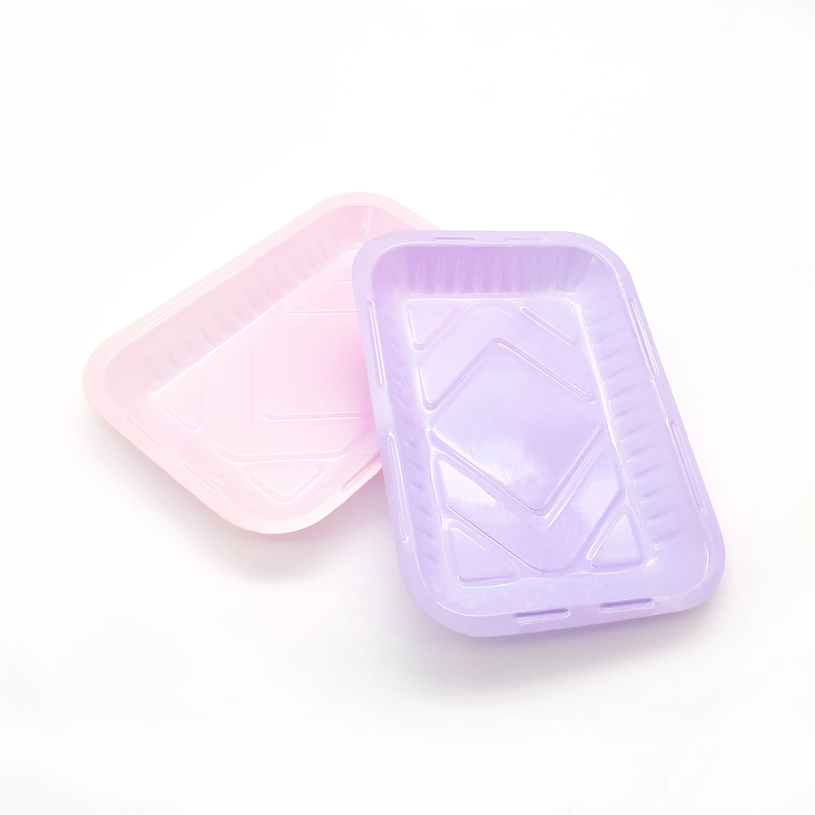 7inch Disposable Rectangle Dishes Party Picnic Plastic Dinner Plates