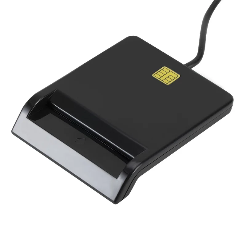 Устройство чтения карт USB ATM CAC SIM дни ID IC чип считать банковскую карту для смарт-карт Совместимость с Windows 10 8 / Linux Mac OS X (если вам нужен