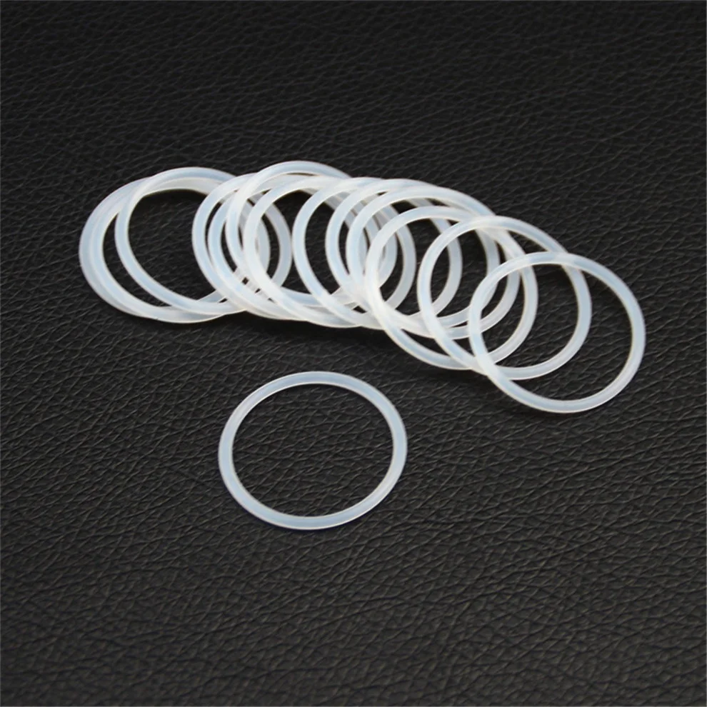 Black/Blue/Red/Yellow/White/Clear Color Silicone Rubber O-Ring/FKM/NBR/EPDM Rubber Sealing O Ring for Machine/Valve