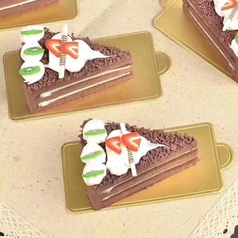 
Gold Mini Cake Board Triangle Board 