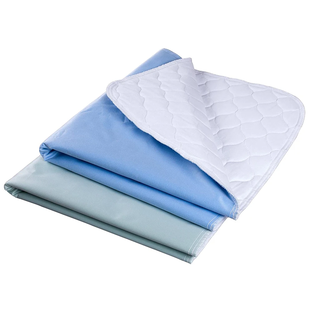 34x36 inches Ultra Soft Waterproof Washable Reusable Adult Incontinence Bed Pad