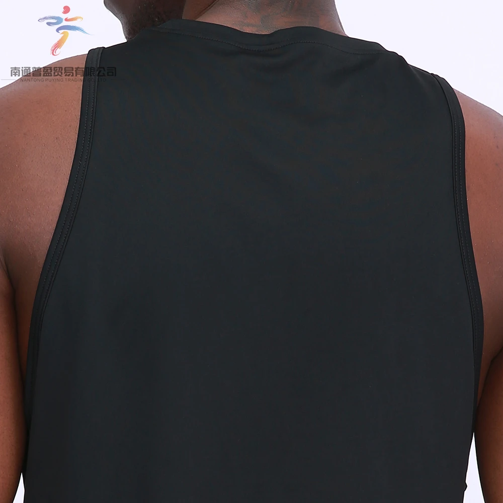 Men Softable Gym Sports O-Neck Tank Top Sleeveless Vest For Summer