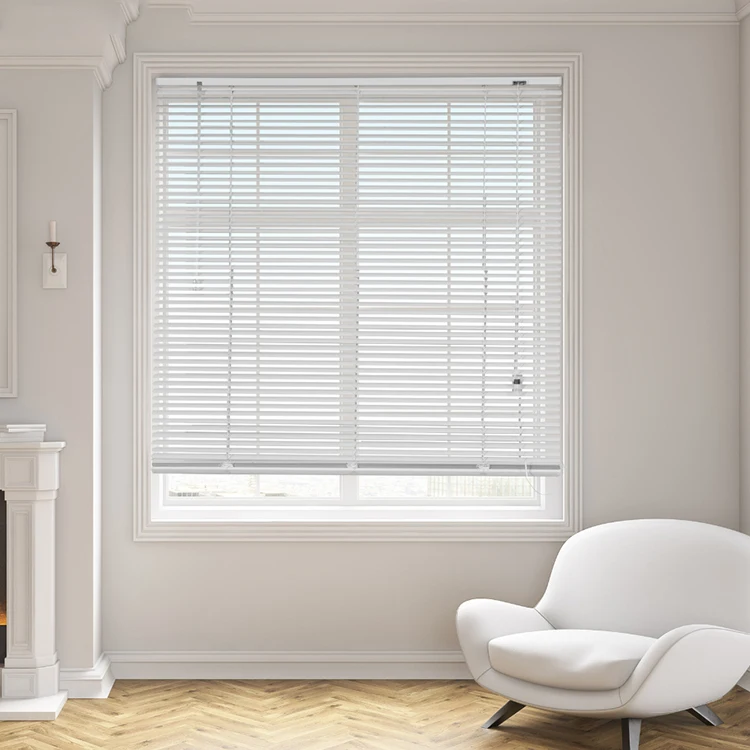 Factory directly window fabric blackout material exterior shades faux wood blinds