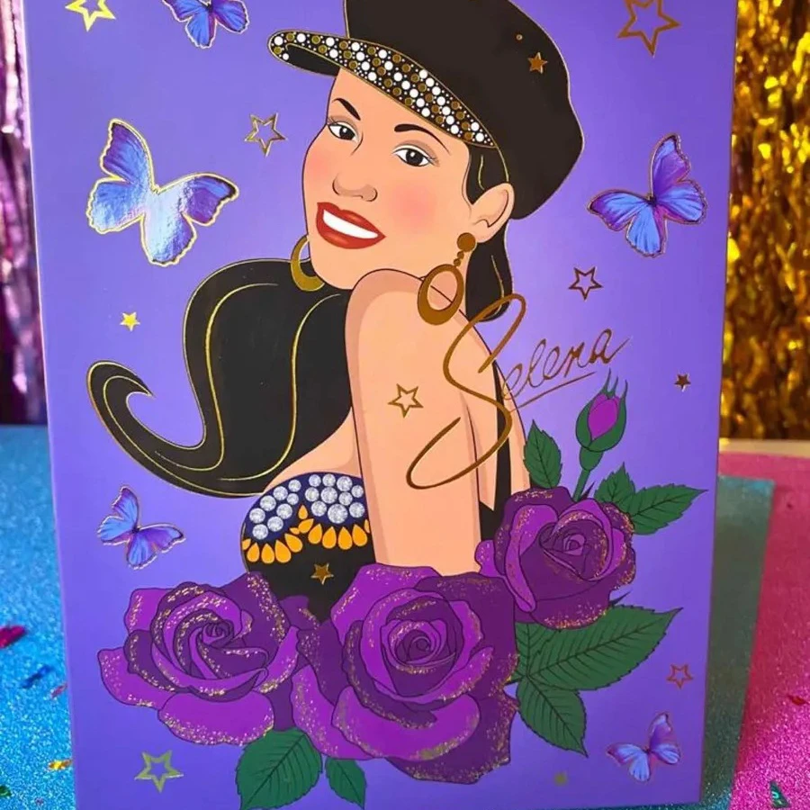 2022 New Arrival  Style makeup palettes 4 Pages Selena palette Long Lasting high pigment eyeshadow sombra de ojos