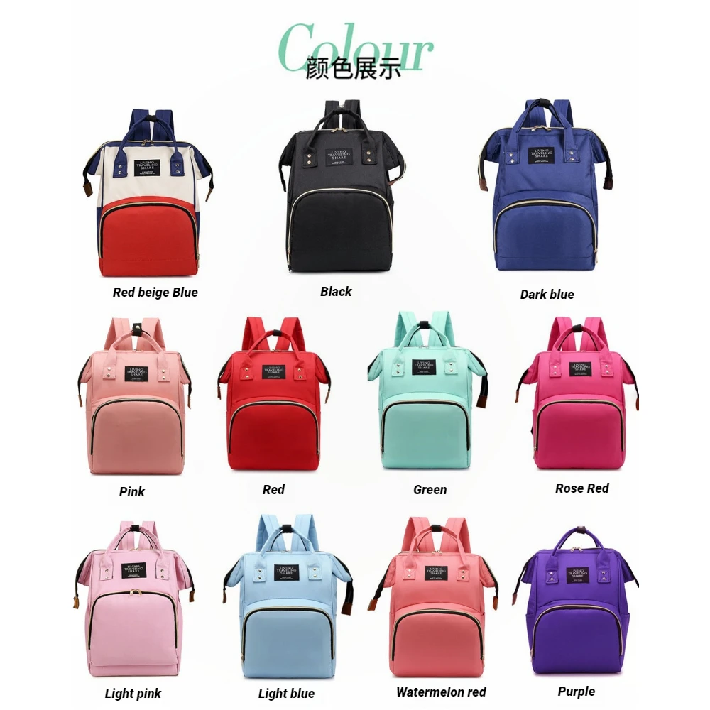 Mummy Bag Baby Diaper Bag Backpack For Boys Girls Large Travel Diaper Bags Changing Pad Newborn Essentials