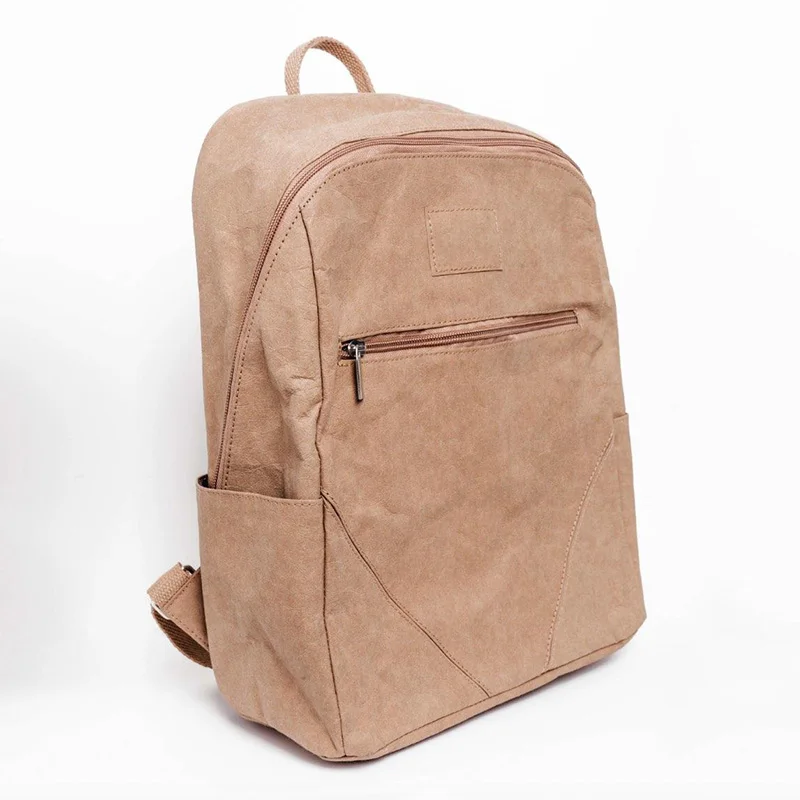 Union Custom Logo Washable Paper Backpack Manufacturer Eco Friendly Women Stylish Laptop Backpack