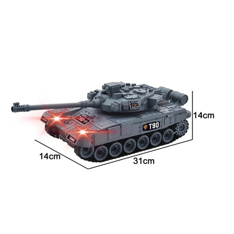 Good Price 1:24 Scale 5CH Remote Control Tank RC Tank Toy With Light and Sound