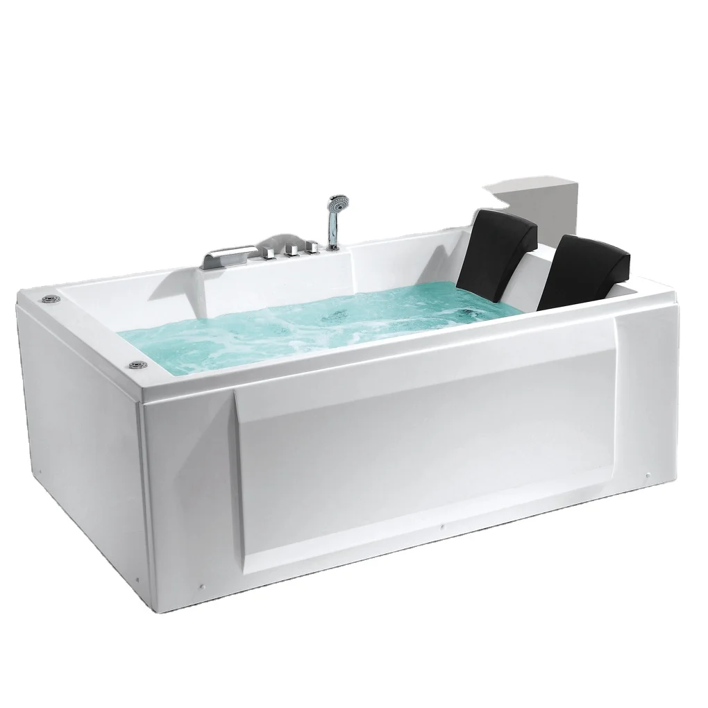 FICO 2 Person Massage Bathtubs Tab Bath Tubs Home Baby Swimming Hot Water Jetted Indoor Spa Bathtub