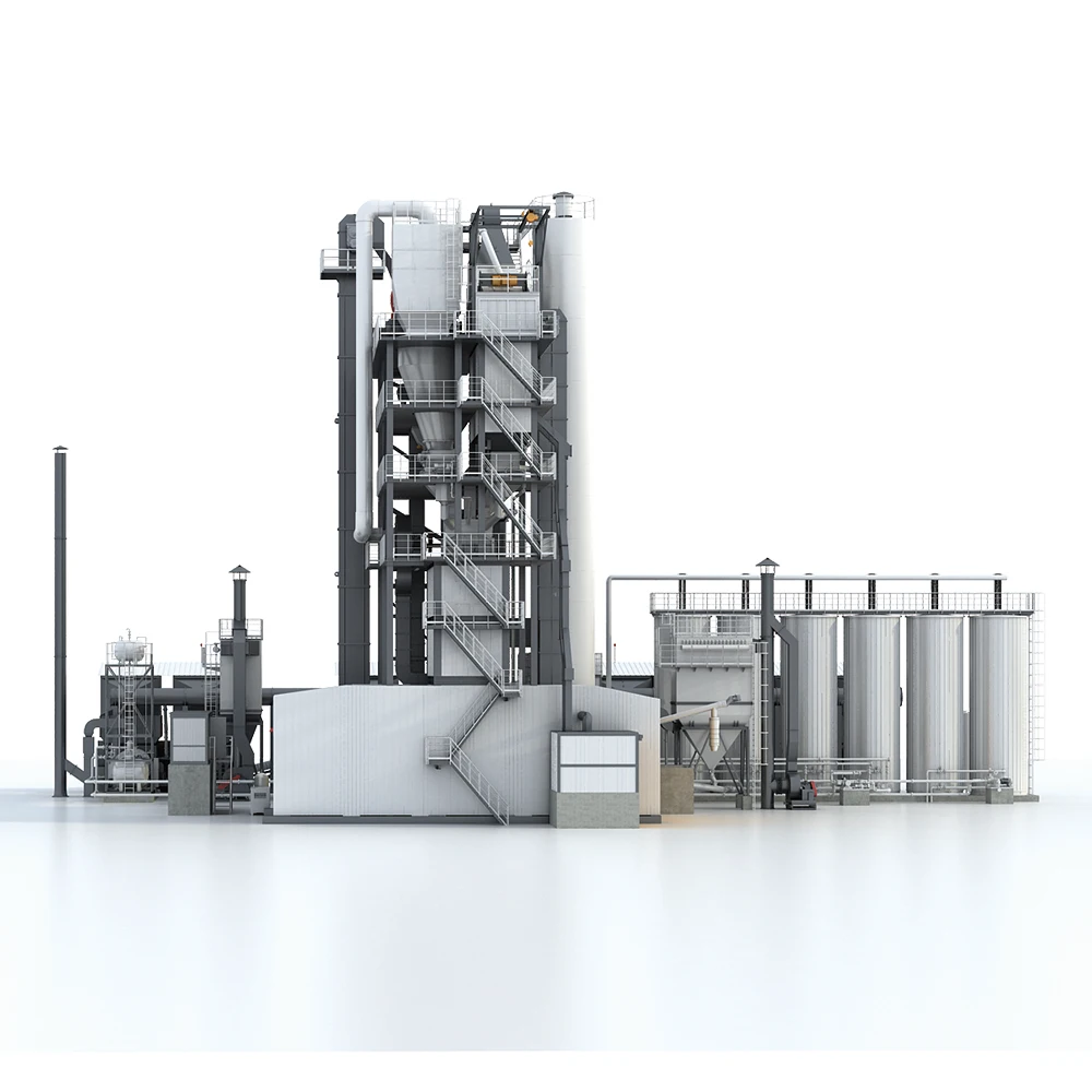 Environmental friendly large capacity LB2000 asphalt plant ammann for great sale