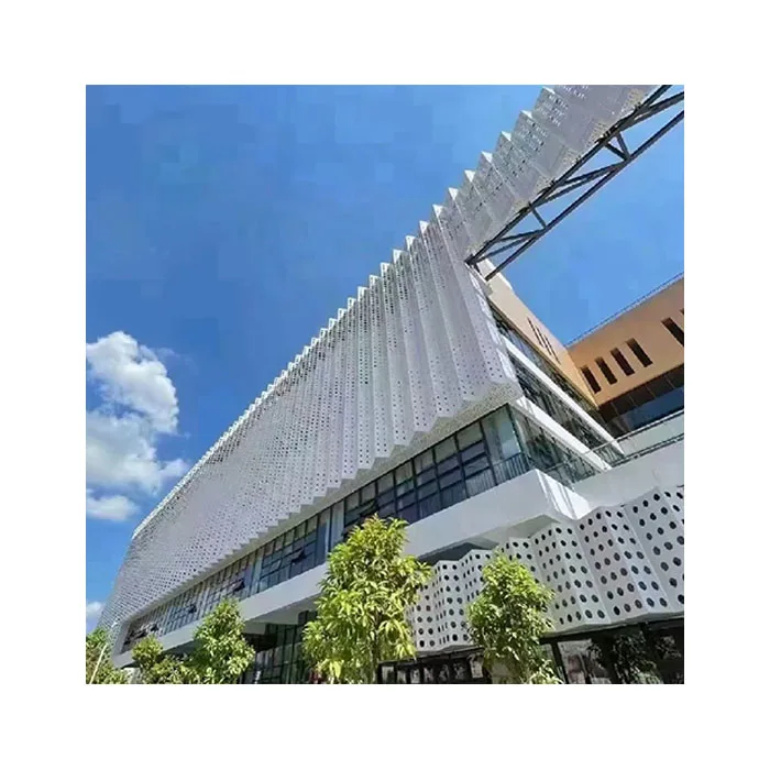 Various Pattern Customized Stainless Steel Carved Decorative Perforated Panel Aluminum Metal Ceiling