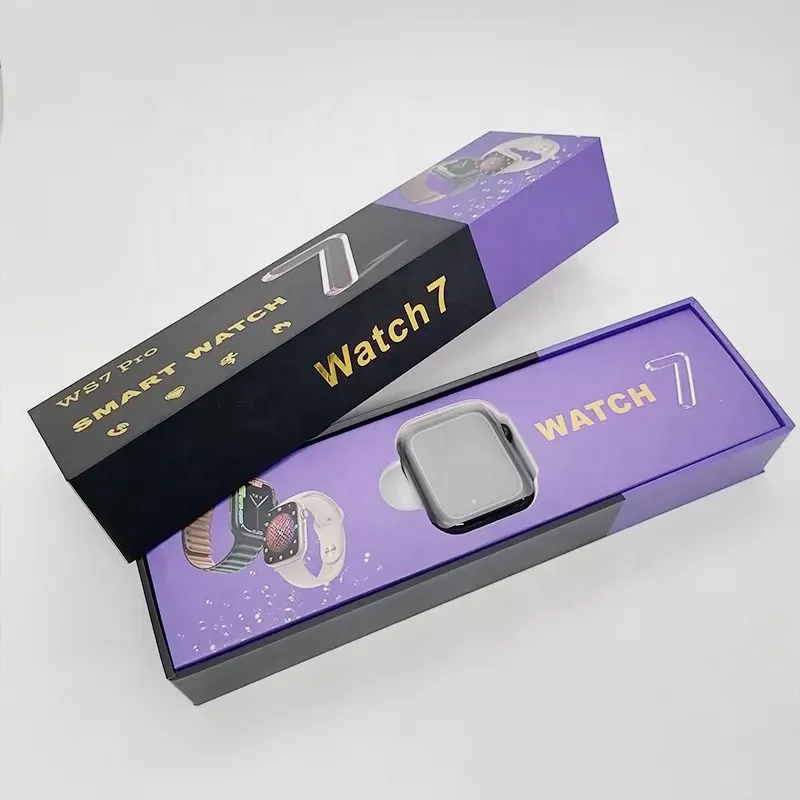 2022 New Arrivals Series 7 Ws7pro Smart Watch AI Voice Assistant Wireless Charging wearable devices Fitness Tracker