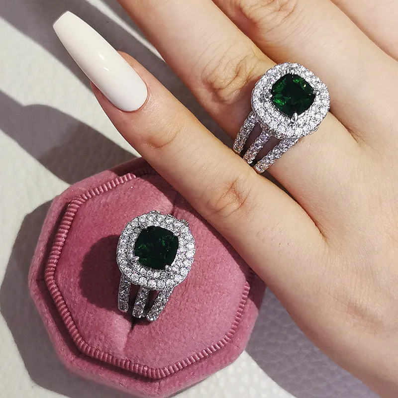 Direct selling  fashion hot selling shaped colored diamond ladies daily wedding rings