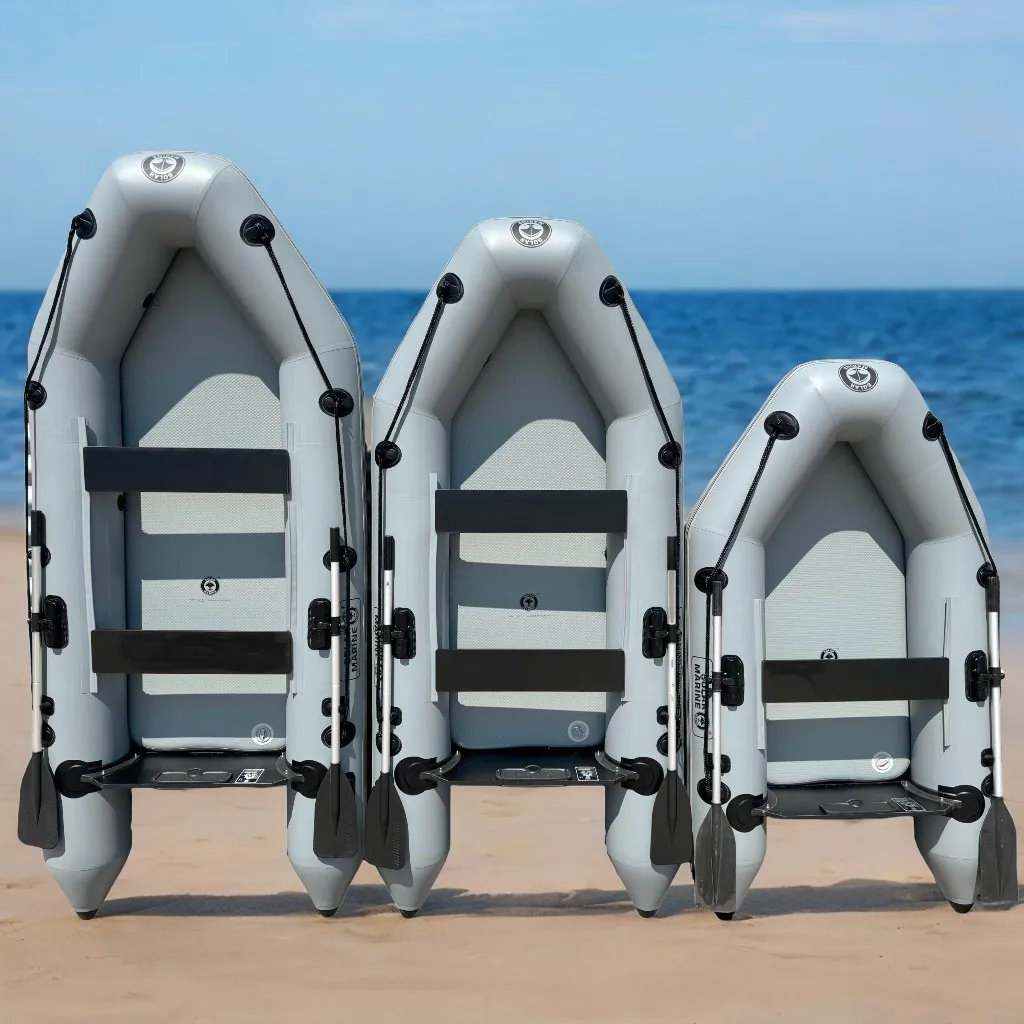 Solar Marine 0.7MM PVC 3M Rigid Inflatable Fishing Boats High Quality Assault Boat River Raft Speed Dinghy with CE Certificate