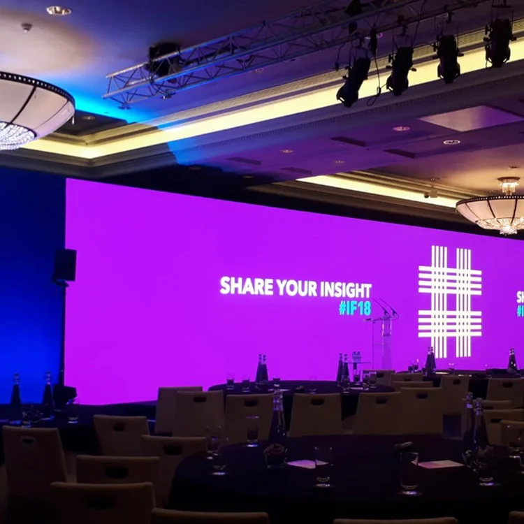 Indoor programmable led product display module p3.91 rgb led matrix panel led video wall screen